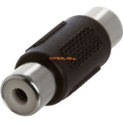 Cmple - RGB RCA Coupler Video Audio 1-RCA Component