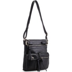 MKF Collection Jamie Soft Pebble Multi-Pockets Cross Body Bag by Mia K Farrow