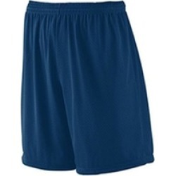 Augusta 843A Youth Tricot Mesh Short - Navy Medium