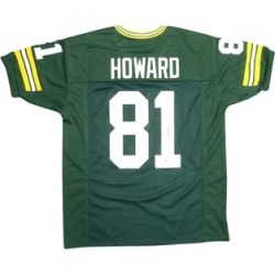 Autographed Desmond Howard Green Bay Packers Green Custom Jersey