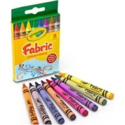 Crayola 8-Count Fabric Crayons