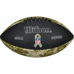 Wilson Salute to Service NFL Honor Junior Football - Camouflage