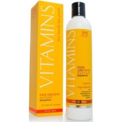 Vitamins Hair Growth Shampoo- 121% Regrowth and 47% Less Thinning