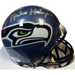 Autographed Mike Holmgren Seattle Seahawks Mini Helmet