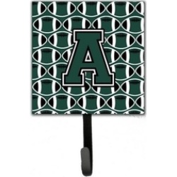 Carolines Treasures CJ1071-ASH4 Letter A Football Green & White Leash or KeyHold