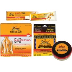 Tiger Balm Pain Relieving Patches, Ointment, or Cream (2-Pack) (1.7 - 2 oz.)