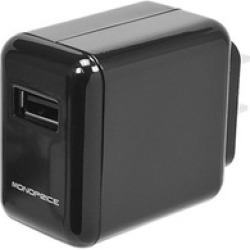 Monoprice USB Wall Charger 2.1A - Black
