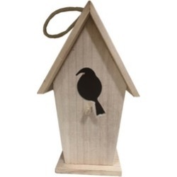 Decorative Hanging Wood Birdhouse