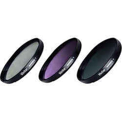Vivitar FK358 58mm 3-Piece Camera Lens Filter Sets (Camera)