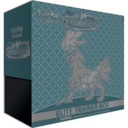 Pokemon Sun and Moon Crimson Invasion Elite Trainer Box & Cards