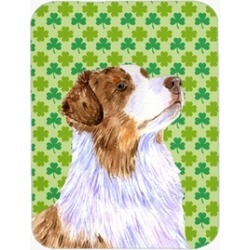 Carolines Treasures LH9183LCB 15 x 12 in. Australian Shepherd St. Patricks Day