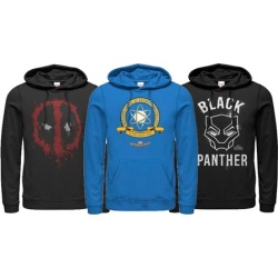 Licensed Marvel Men's Hooded Sweatshirt. Extended Sizes Available.