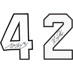 New Jersey Devils NHL Authentic Autographed Jersey Numbers