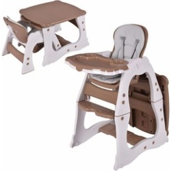 3 in 1 Baby High Chair, Play Table Seat Booster Toddler Feeding Tray