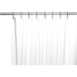 Carnation Home Fashions Extra Long, Clean Home Liner in White