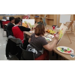 Painting Event for One, Two, or Four at The Hows Of Art (Up to 50% Off)