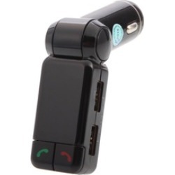 Dual USB Port Bluetooth Car Charger Hands-free Call Car MP3 Player