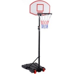 Adjustable Basketball Hoop System Stand Kid Indoor Outdoor Net Goal