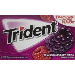 Trident Sugar Free Gum - 14 Count - 12 Pack