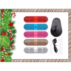 Portable Bluetooth Boombox Wireless StereoSpeaker Buy One Get One Free