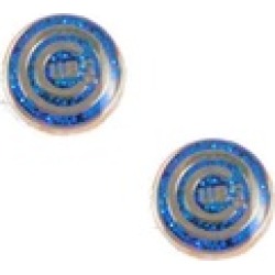 Sports Team Logo Glitter Sparkle Post Stud Logo Earring Set Charm Gift