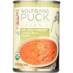 REDUCED SODIUM TOMATO BASIL BISQUE SOUP ( 12 - 14.5 OZ )