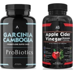 Angry Supplements Garcinia Cambogia ProBiotics and Apple Cider Vinegar Weight Loss Supplements