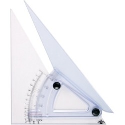 Alvin LX710K Computing Trig-Scale Adjustable Triangle - 10 in.
