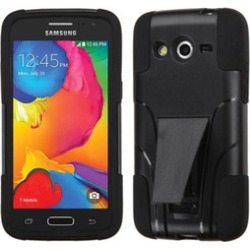 Insten T-Stand Hybrid Plastic Case w stand For Galaxy AvantBlack