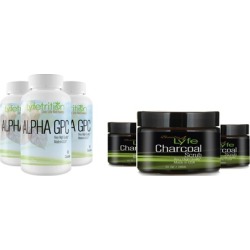 Lyfetrition Alpha GPC Premium Nootropic & /or Charcoal Body Scrub