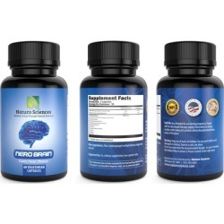 Naturo Sciences Nero Brain Vegetarian Nootropic Supplement (60-Count)