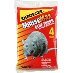 Enforcer MM-4 Mouse Glue Trap - 4 Pack