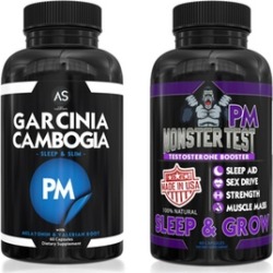 Garcinia Cambogia and Monster Test Dietary Supplements (2-Pack)