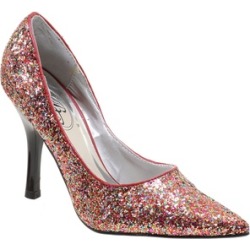 Glitter Classic Pointy Toe Formal Wedding Heels Women's Shoes