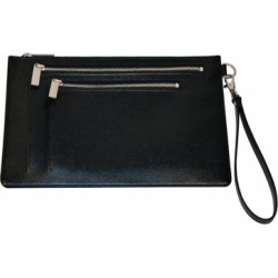 Royce Leather RFID-795-BLK-2 RFID Blocking Saffiano Leather Zippered Document Ho