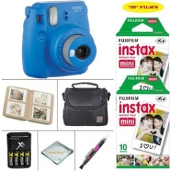 Fujifilm Instax Mini 9 Camera plus 20 Instant Film SHEETS plus Accessories