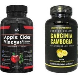 Angry Supplements Apple Cider Vinegar Weight Loss Supplement and Garcinia Cambogia