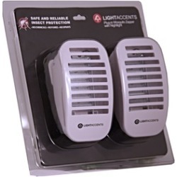 Bug Zapper - Plug-in Mosquito Zapper with Nightlight (2-Pack)