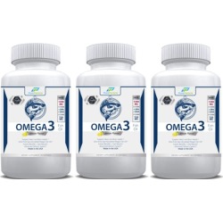 Most Pure Omega 3 Fish Oil Supplement 1200 EPA/DHA Lemon Pills (SET 3)