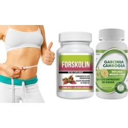 Garcinia Cambogia Extract 95% with Forskolin 20% Standardized (2-Pack)