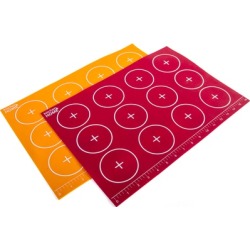 Silicone Baking Mats - Set of 2 Non-stick, BPA Free Food Grade Mats