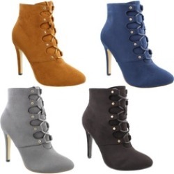 Moca Women's Lace Up Ankle Booties