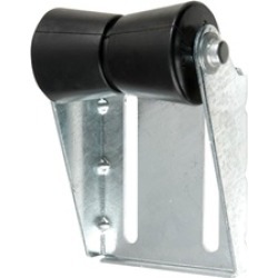 C.E. Smith Panel Bracket Assembly 5" Spool Roller - Black