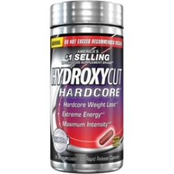Hydroxycut Hardcore Weight Loss Supplement, 60 Count