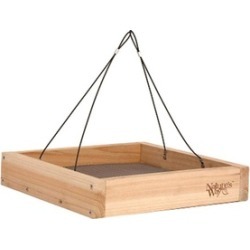 Natures Way Bird Hanging Platform Feeder 2.25X12X12 In Bamboo BWF3