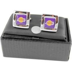 Sports Team Logo NBA Square Cufflinks Gift Box Set