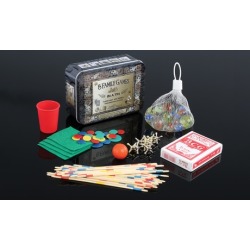 5-in-1 Classic Games Set in Metal Box