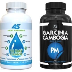 Angry Supplements 10-Day Cleanse and Garcinia Cambogia PM (2-Pack)