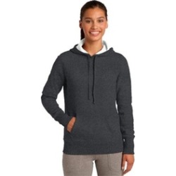 Sport-Tek LST254 Ladies Pullover Hooded Sweatshirt Graphite Heather - Large