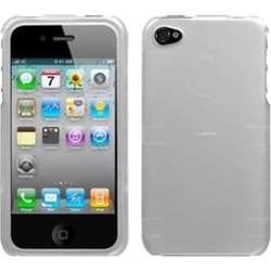 Insten Lizzo Solid Silver (2D Silver) Case For iPhone 4 4S